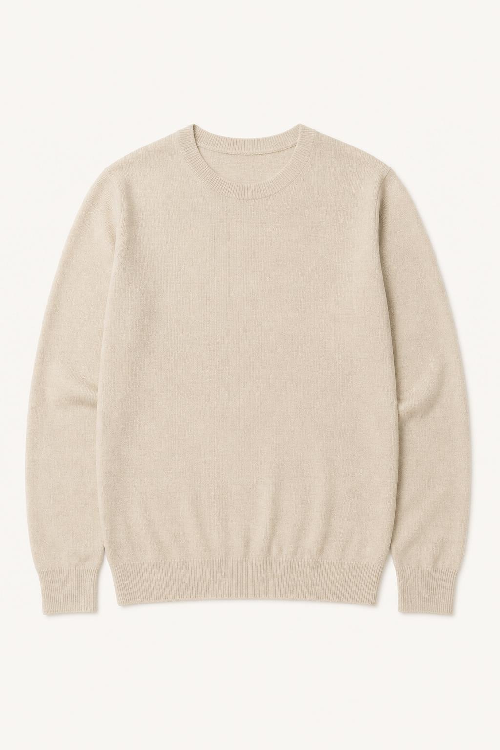 Cashmere Lightweight Sweater front view