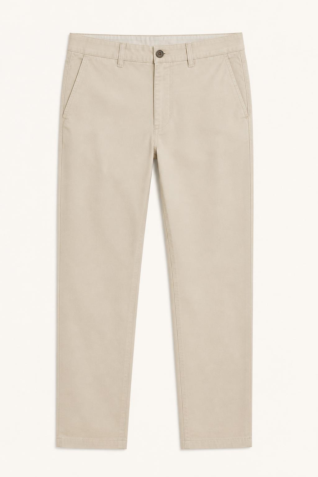 Selvedge Chinos front view