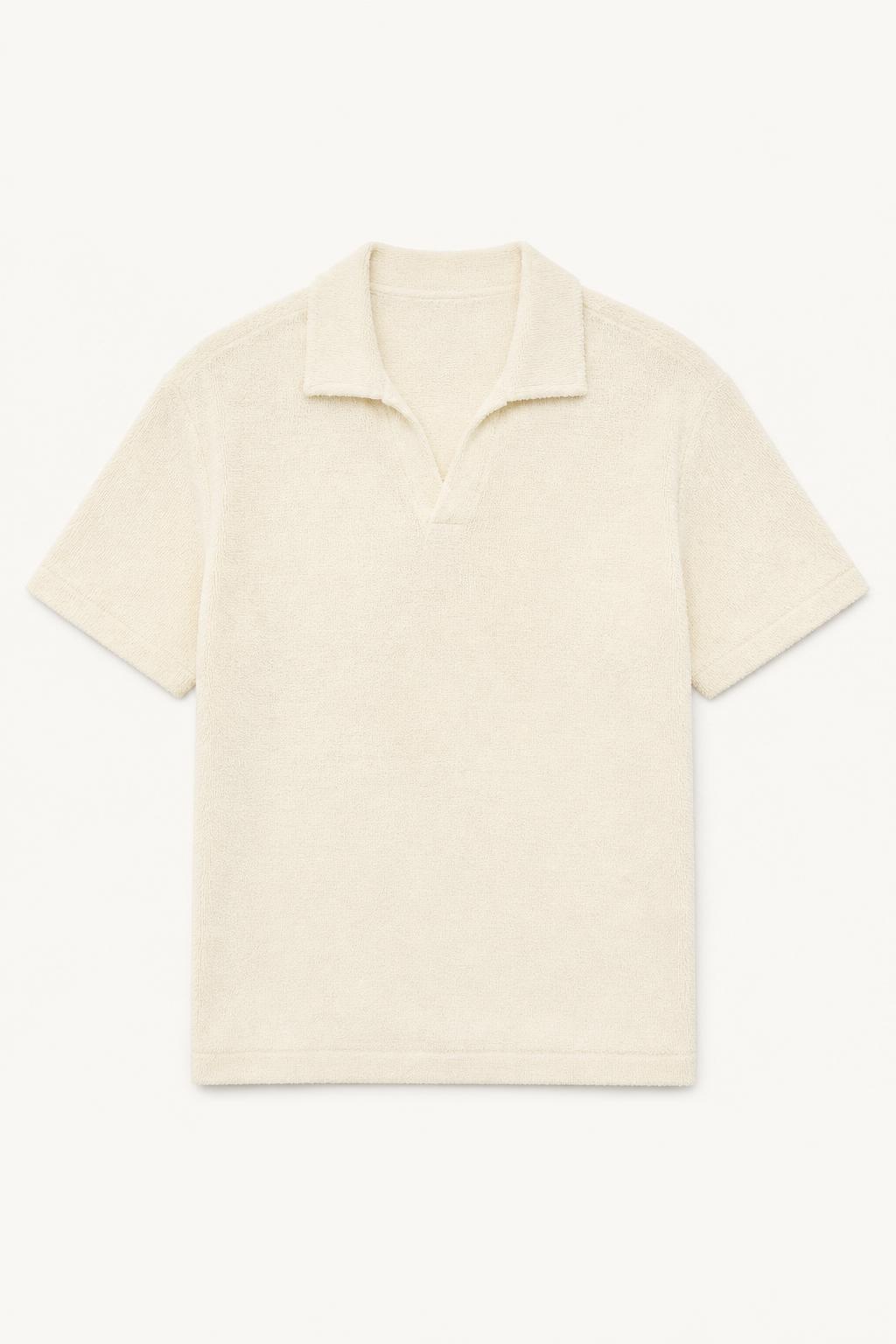 Terry Cloth Polo front view